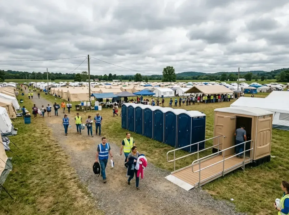disaster-relief-camp-restrooms-010 — frequently asked questions, Dumpster & Portable Bathrooms Rental in Cottleville, MO